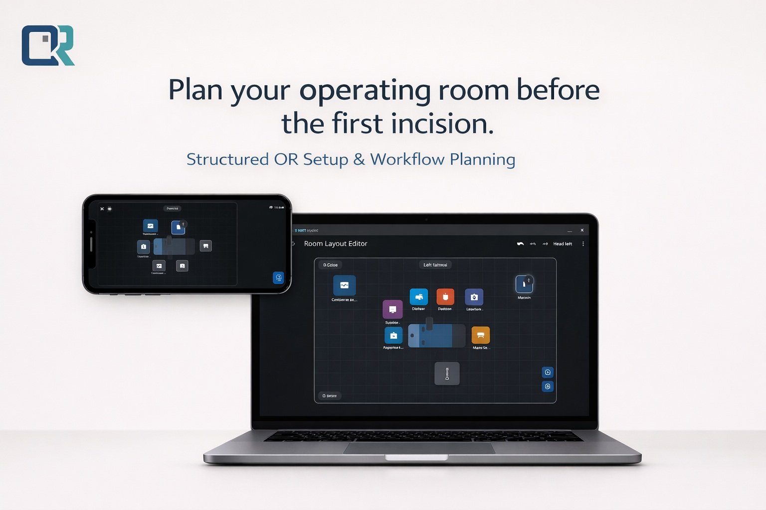 ORStudio su laptop e smartphone
